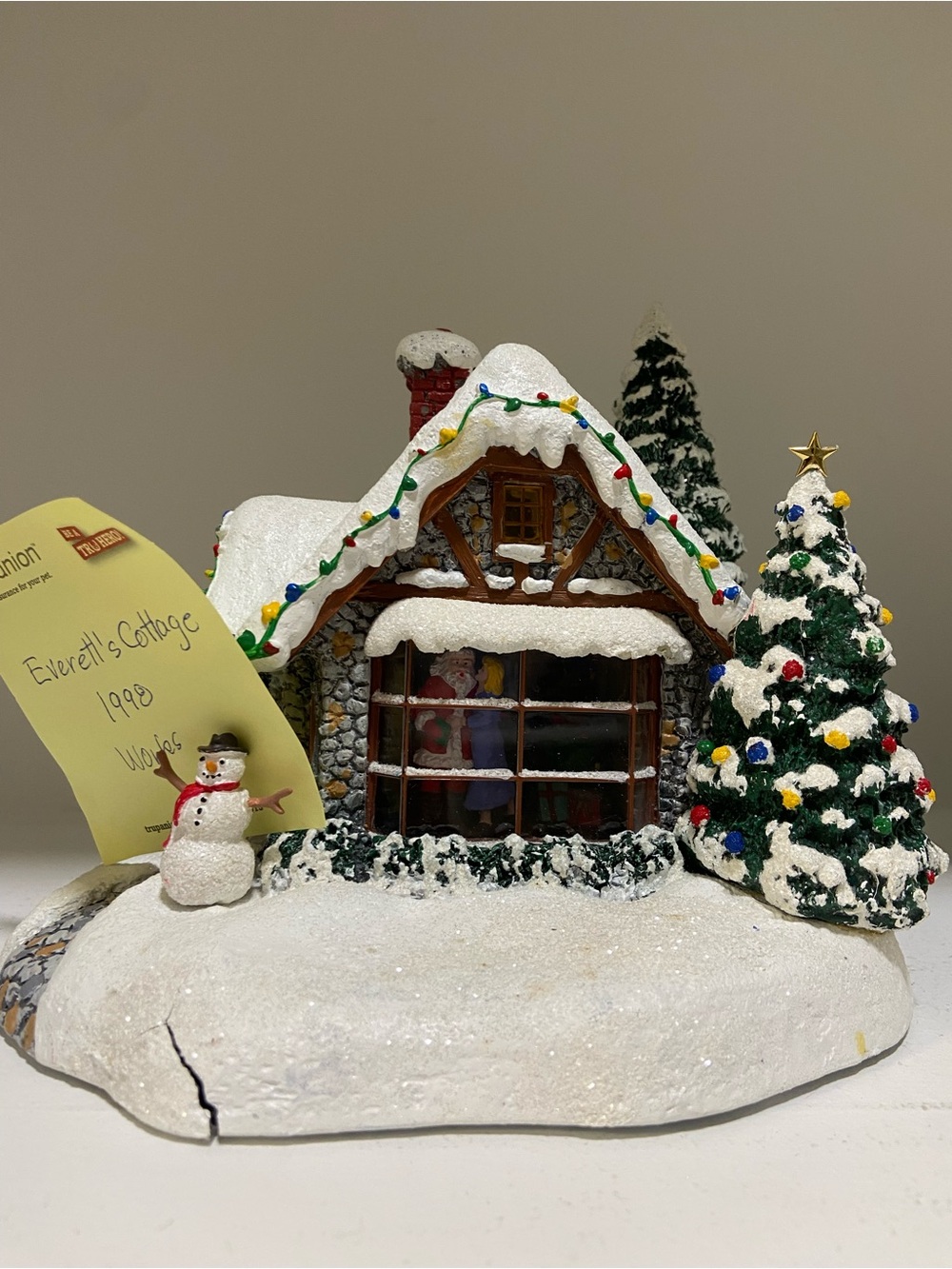 Set of 12 Thomas Kinkade Christmas Village Scenes - Picture 14 of 14